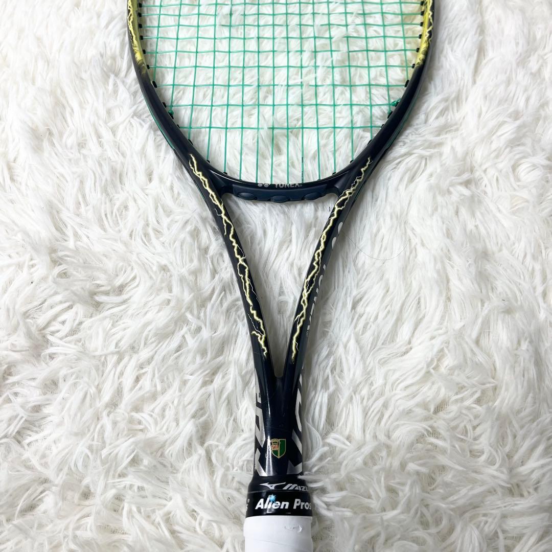 【美品】 ヨネックス ボルトレイジ 7V 前衛用 ソフトテニス ラケット