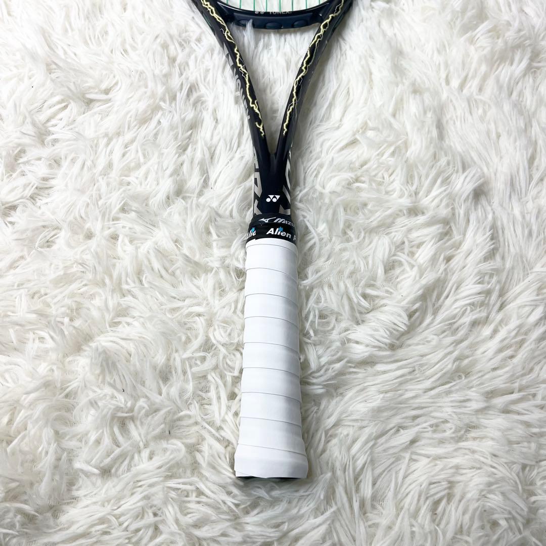 【美品】 ヨネックス ボルトレイジ 7V 前衛用 ソフトテニス ラケット