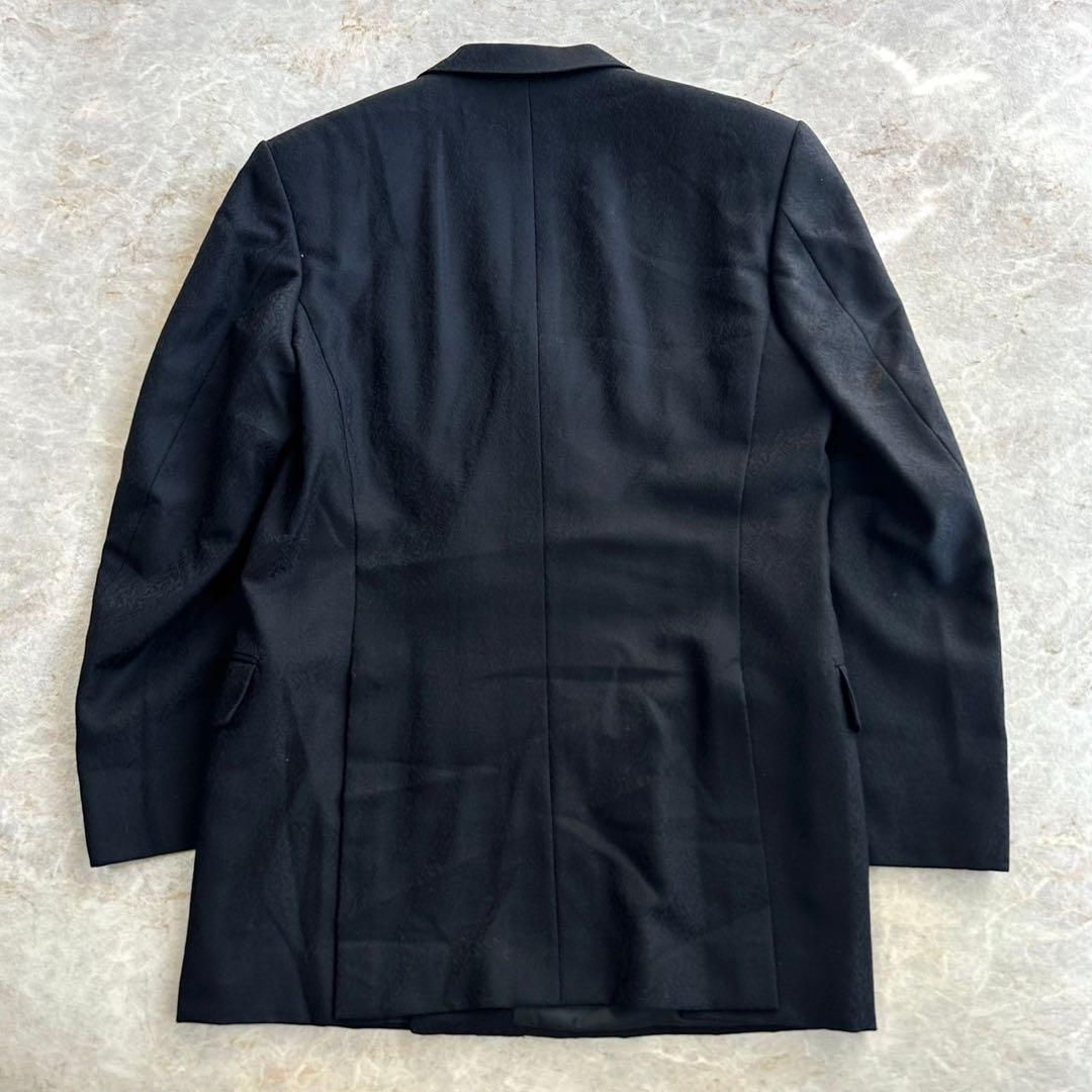 vintage ゴブラン織 総柄 デザイン ブラック フレア セットアップスーツ