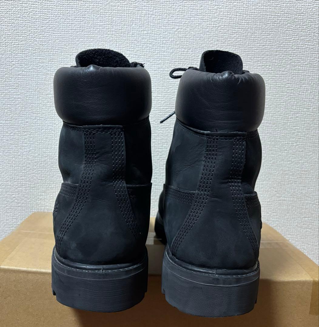 Timberland 6インチ プレミアム ブーツ ブラック 26.5cm