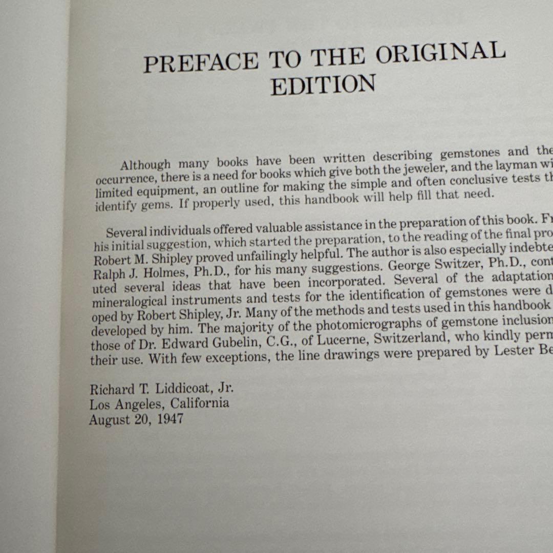 hand book of gem identification /GIA宝石鑑定