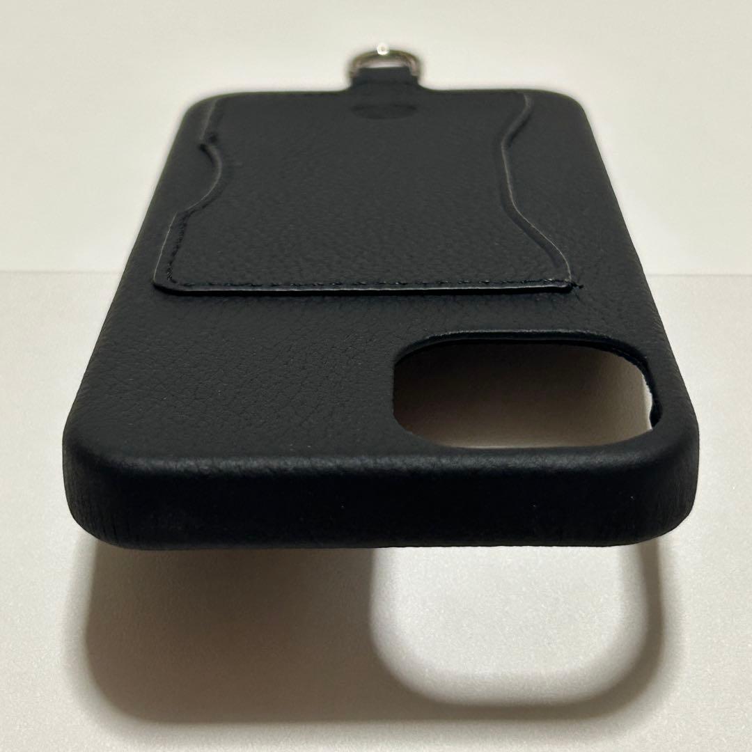 【新品】デミュウDEMIU スマホケース ブラック iPhone14/16e