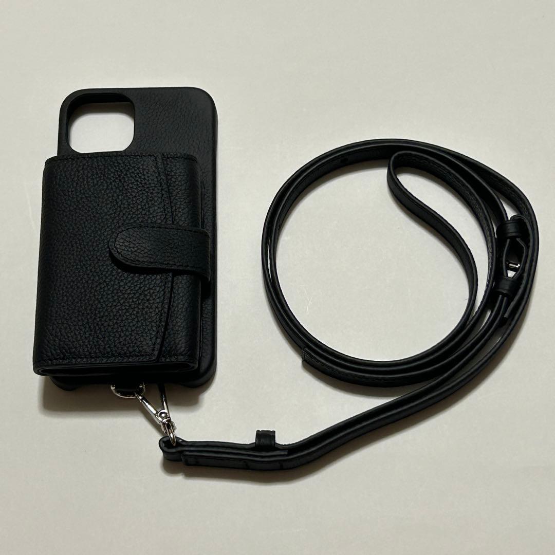 【新品】デミュウDEMIU スマホケース ブラック iPhone14/16e