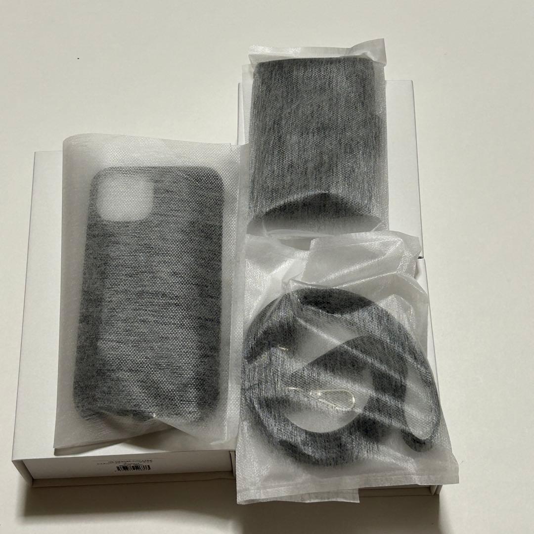 【新品】デミュウDEMIU スマホケース ブラック iPhone14/16e