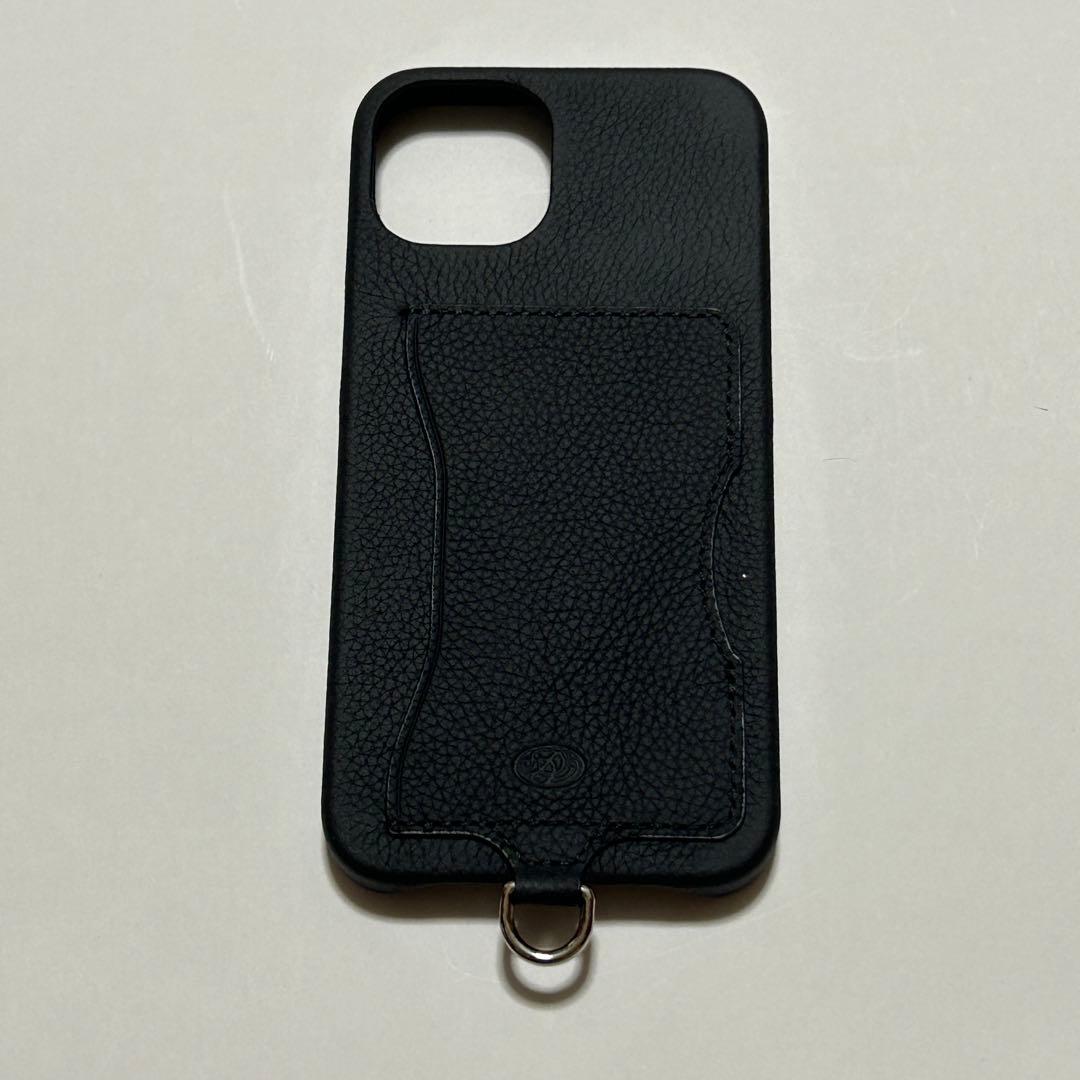 【新品】デミュウDEMIU スマホケース ブラック iPhone14/16e