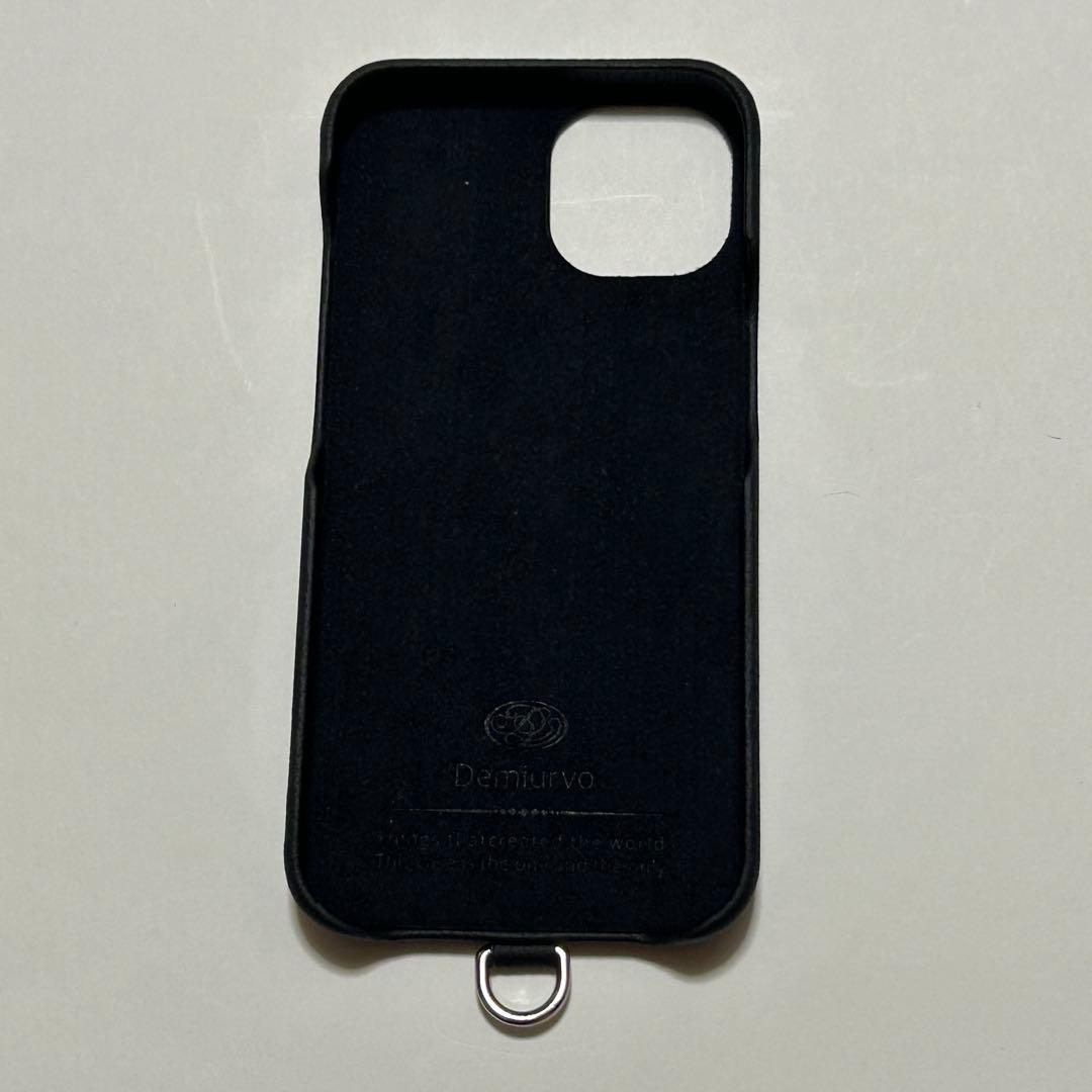 【新品】デミュウDEMIU スマホケース ブラック iPhone14/16e