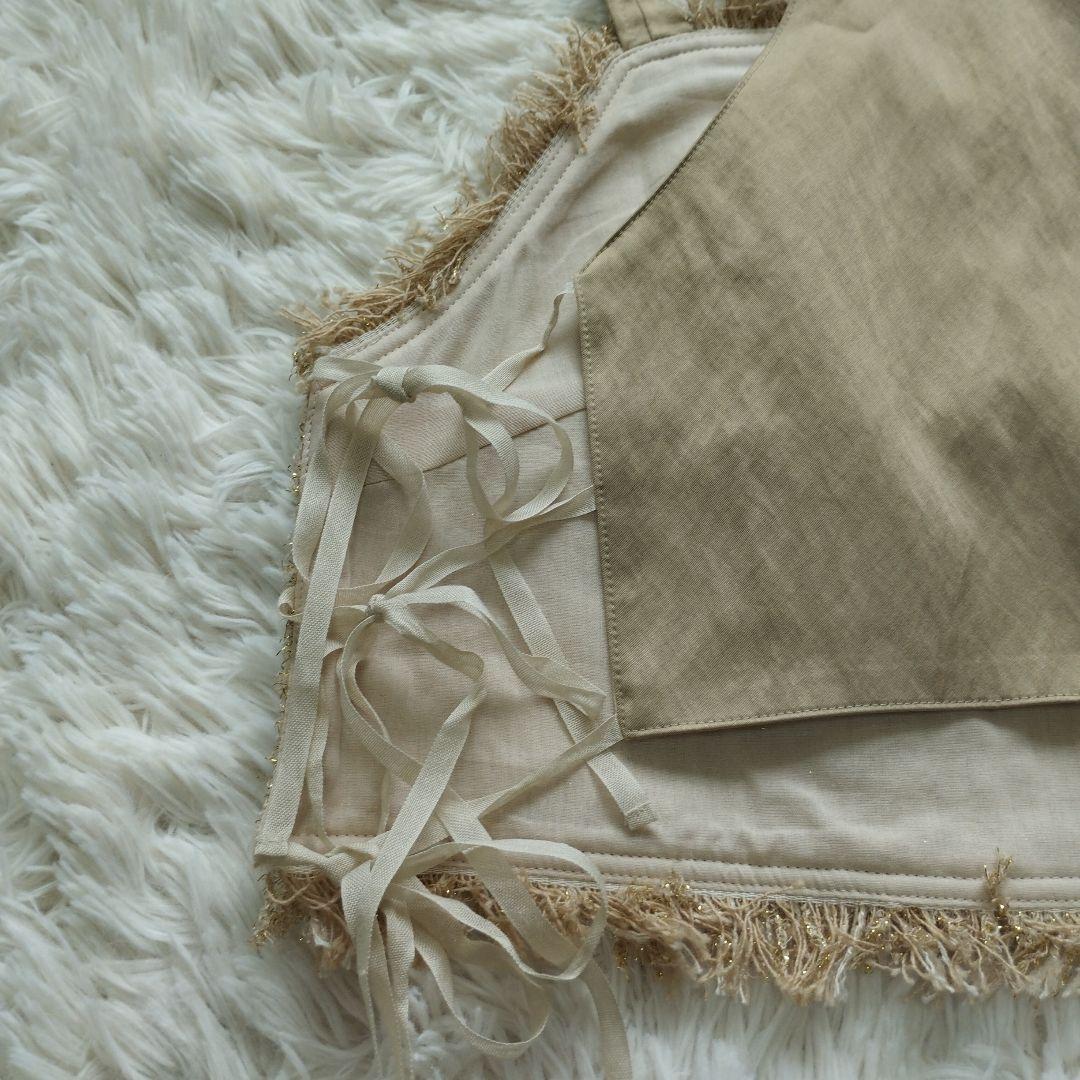 24年　極美品　カレンソロジー　ラメツイードビスチェ　ツィード