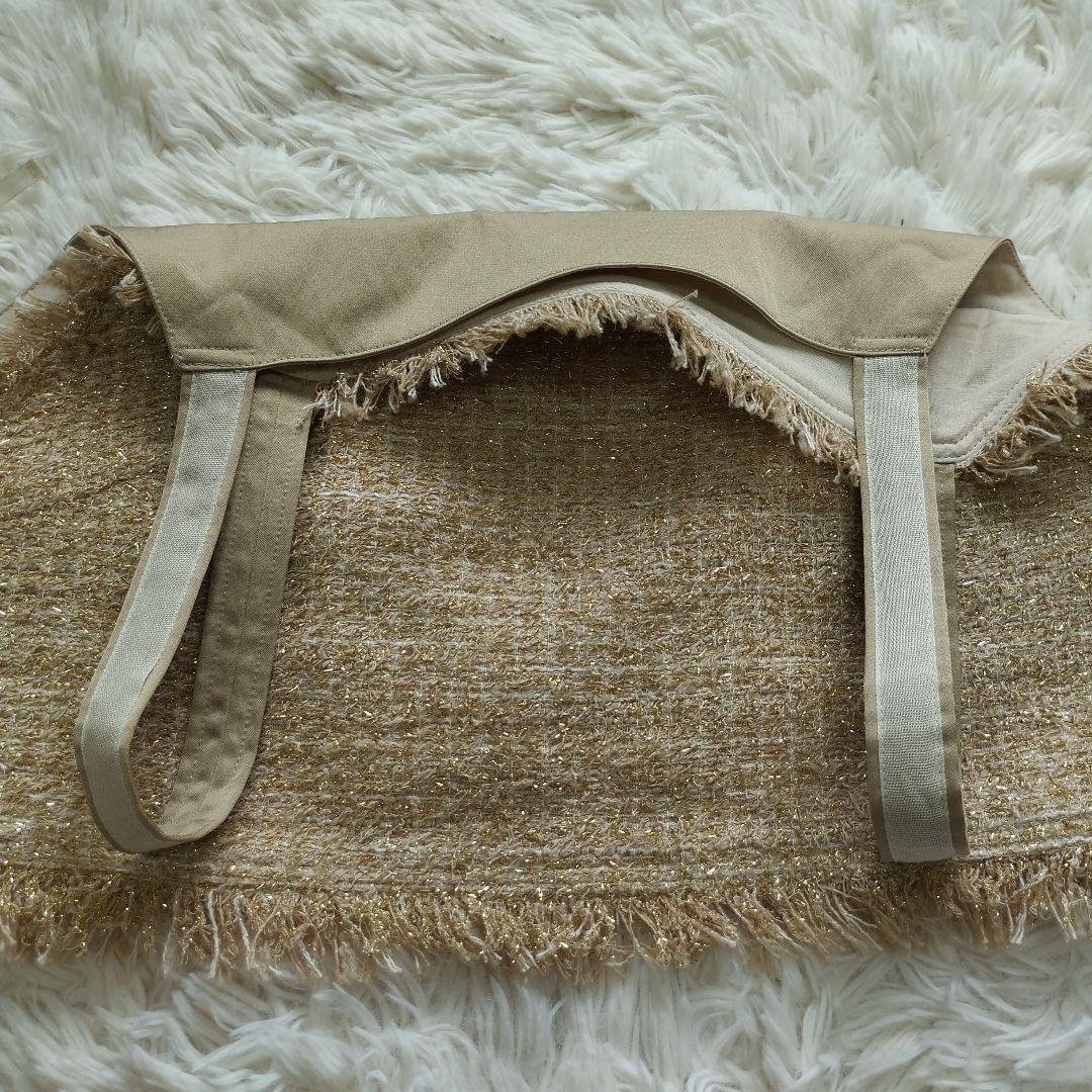 24年　極美品　カレンソロジー　ラメツイードビスチェ　ツィード