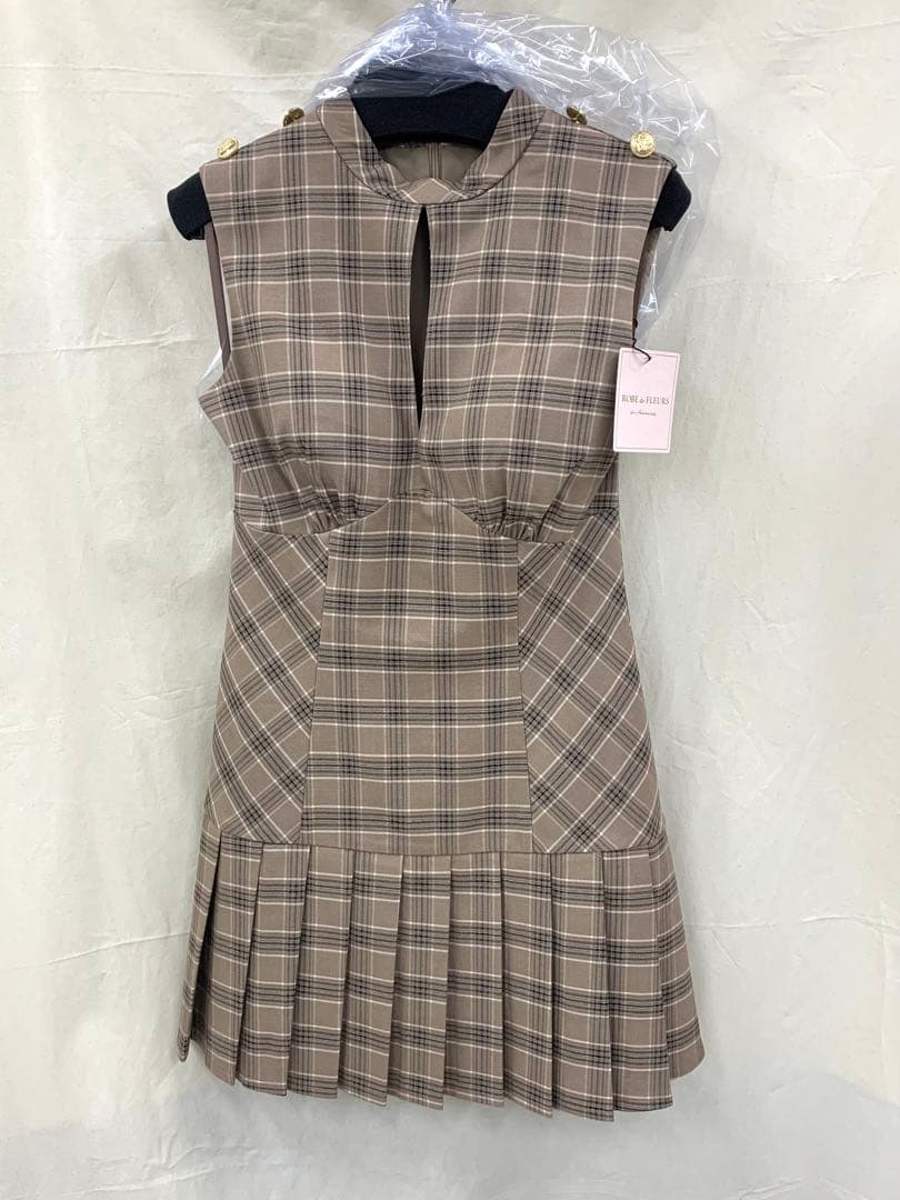 XSブラウン 3389 ローブドフルール　キャバドレスAngelR