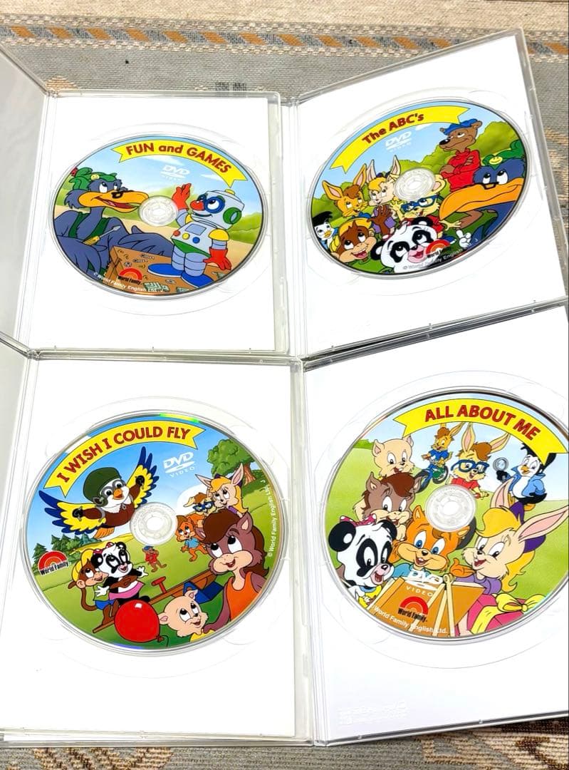 キッズ・ファミリー DWE DVD zippy