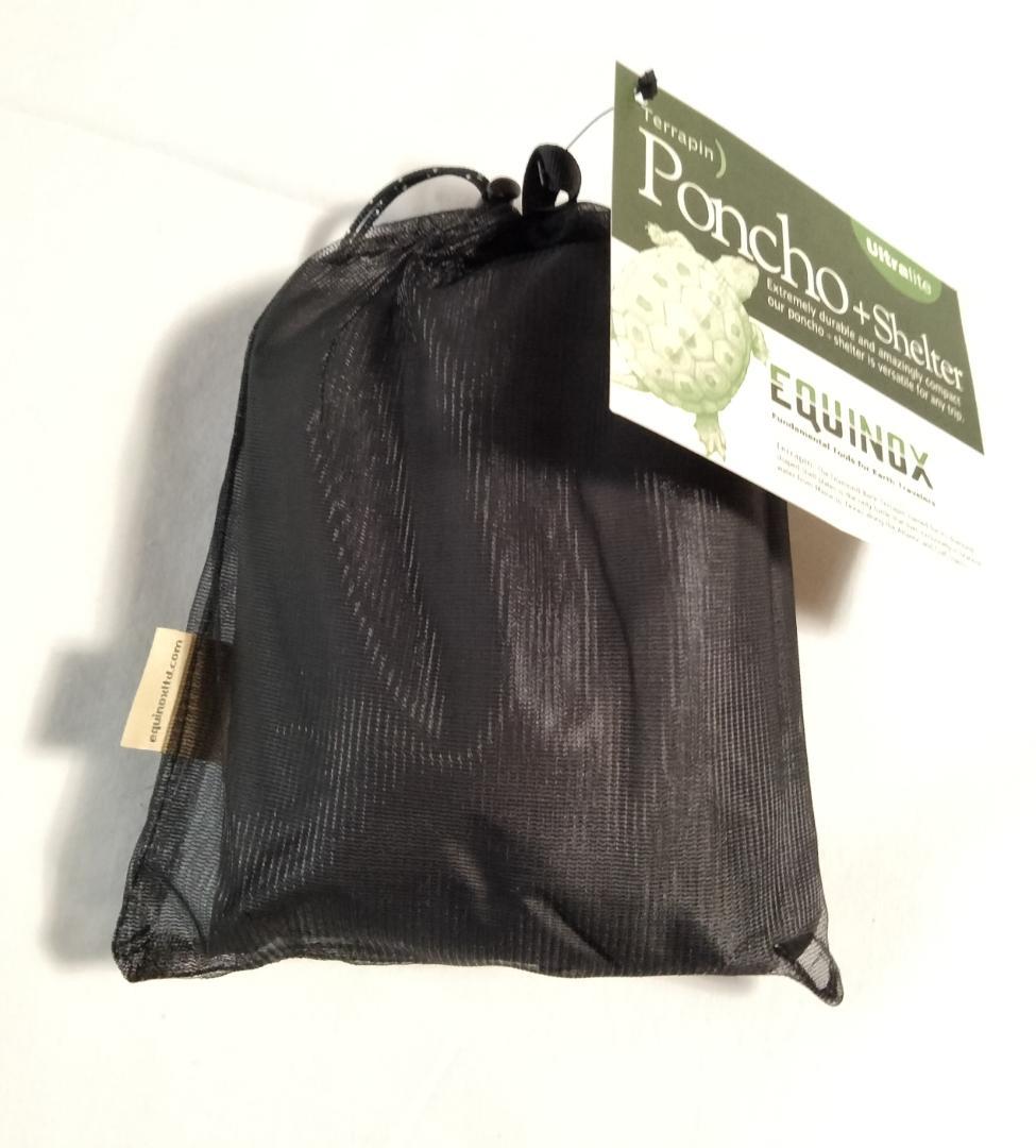 EQUINOX エキノックス ウルトラライト　ポンチョシェルター　グレー