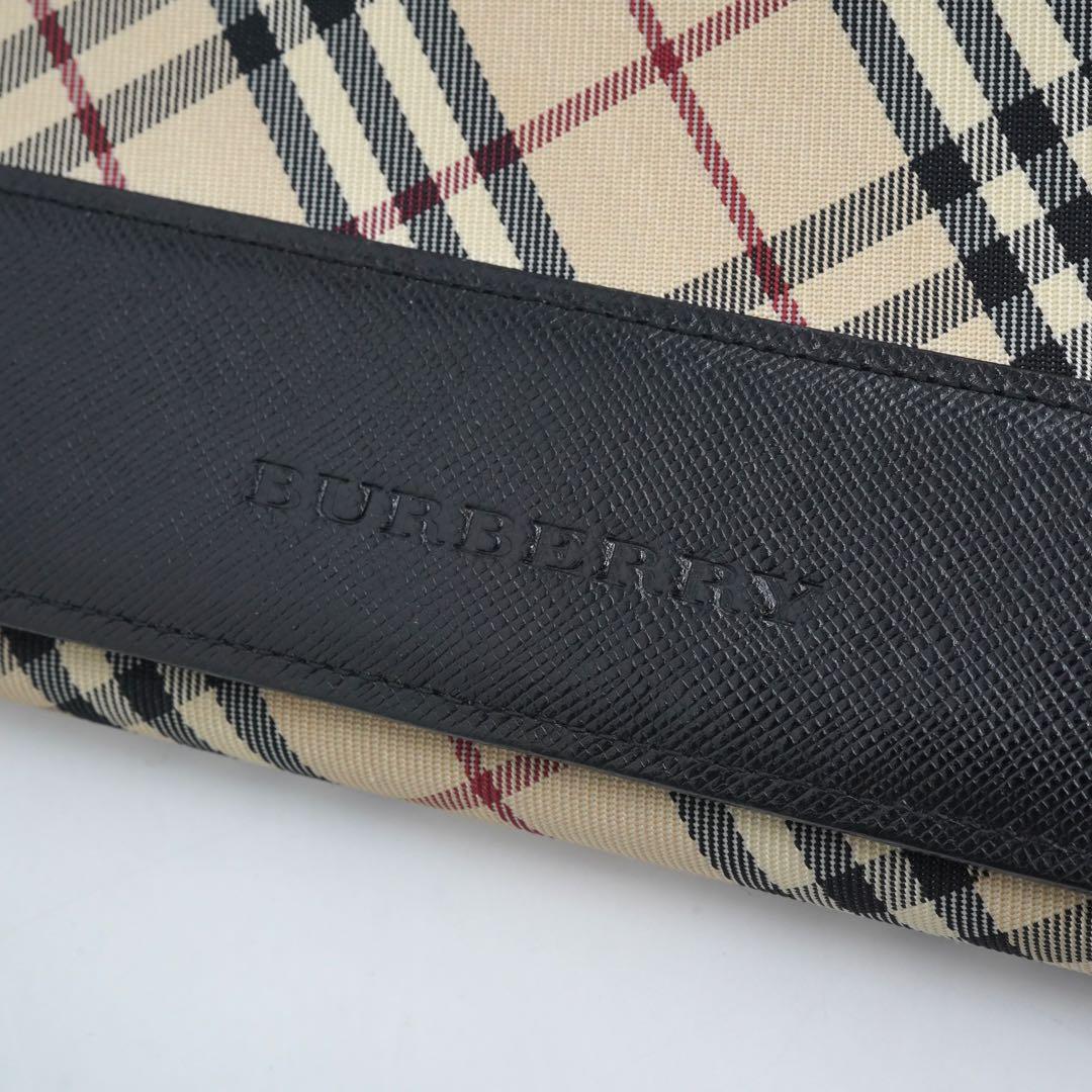 ✨新品未使用✨　Burberry 長財布　ノバチェック　チェック柄　キャンバス