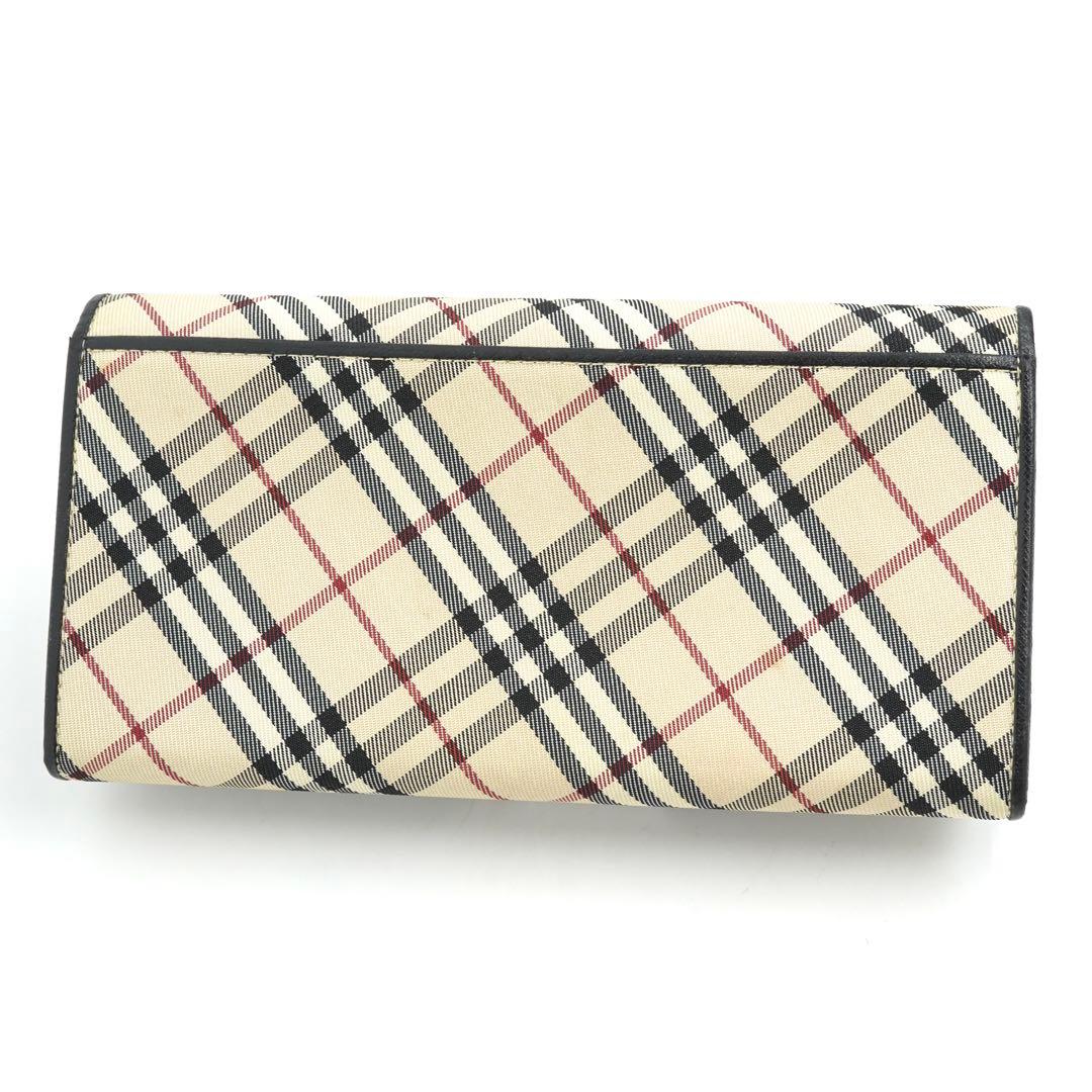✨新品未使用✨　Burberry 長財布　ノバチェック　チェック柄　キャンバス