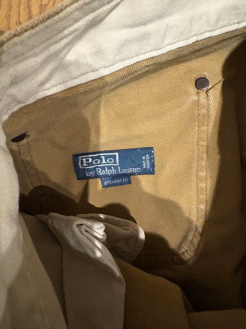 ポロラルフローレン　ワークパンツ　ダックキャンバス　RRL