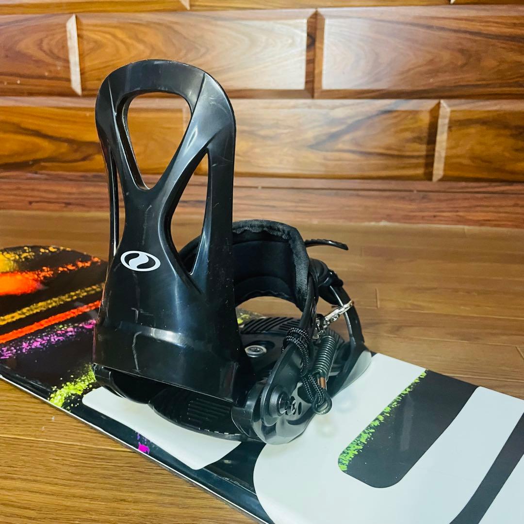 美品 ZUMA 120cm スノーボード ジュニア 子供 バインディング ツマ