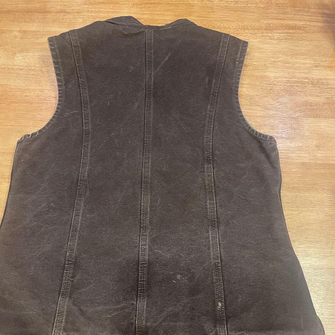 Carhartt　カーハート　ヴィンテージ　茶色　ブラウン　M USA ベスト