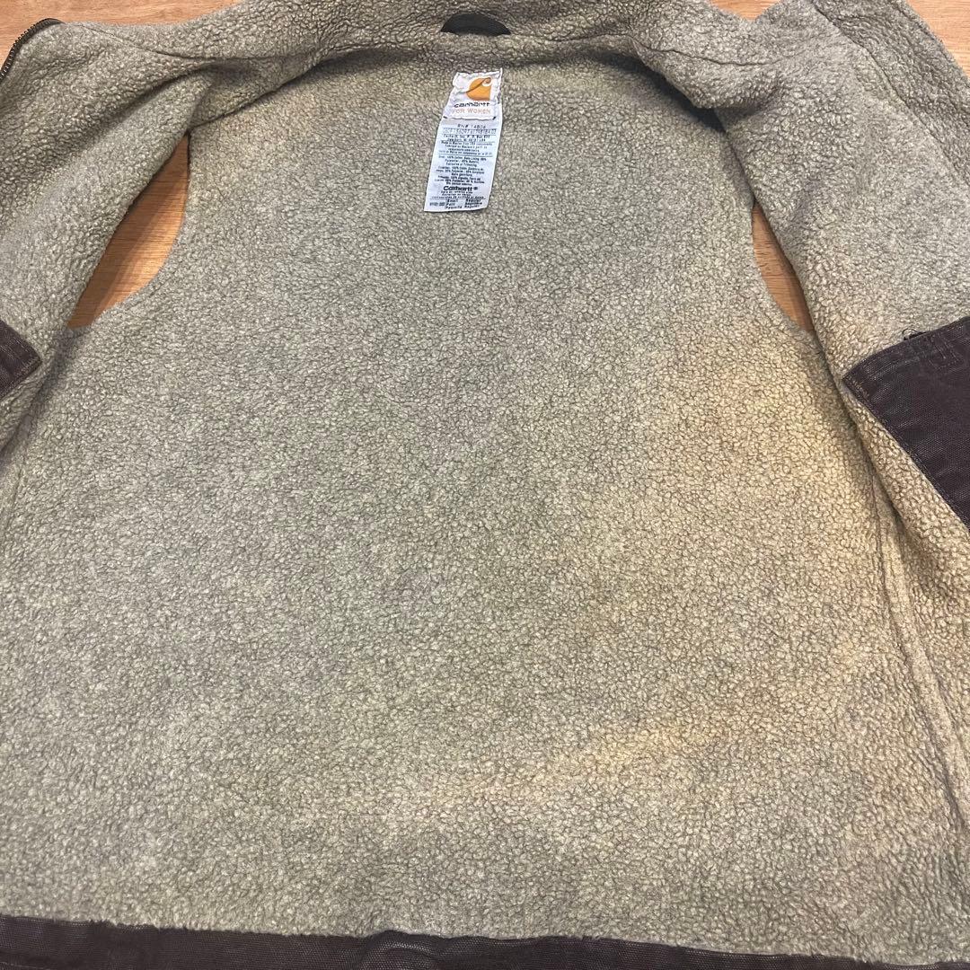 Carhartt　カーハート　ヴィンテージ　茶色　ブラウン　M USA ベスト