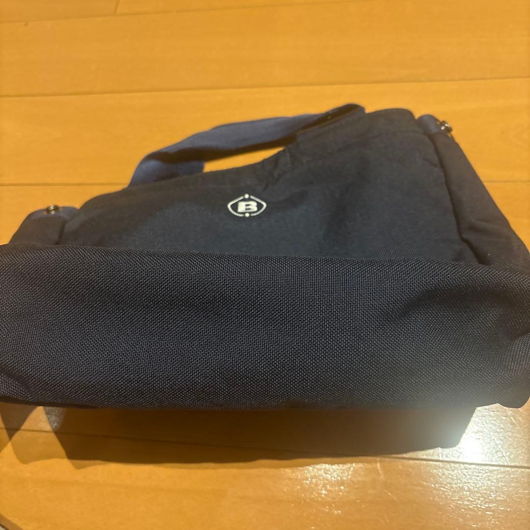 BRIEFING ネイビー トートバッグ