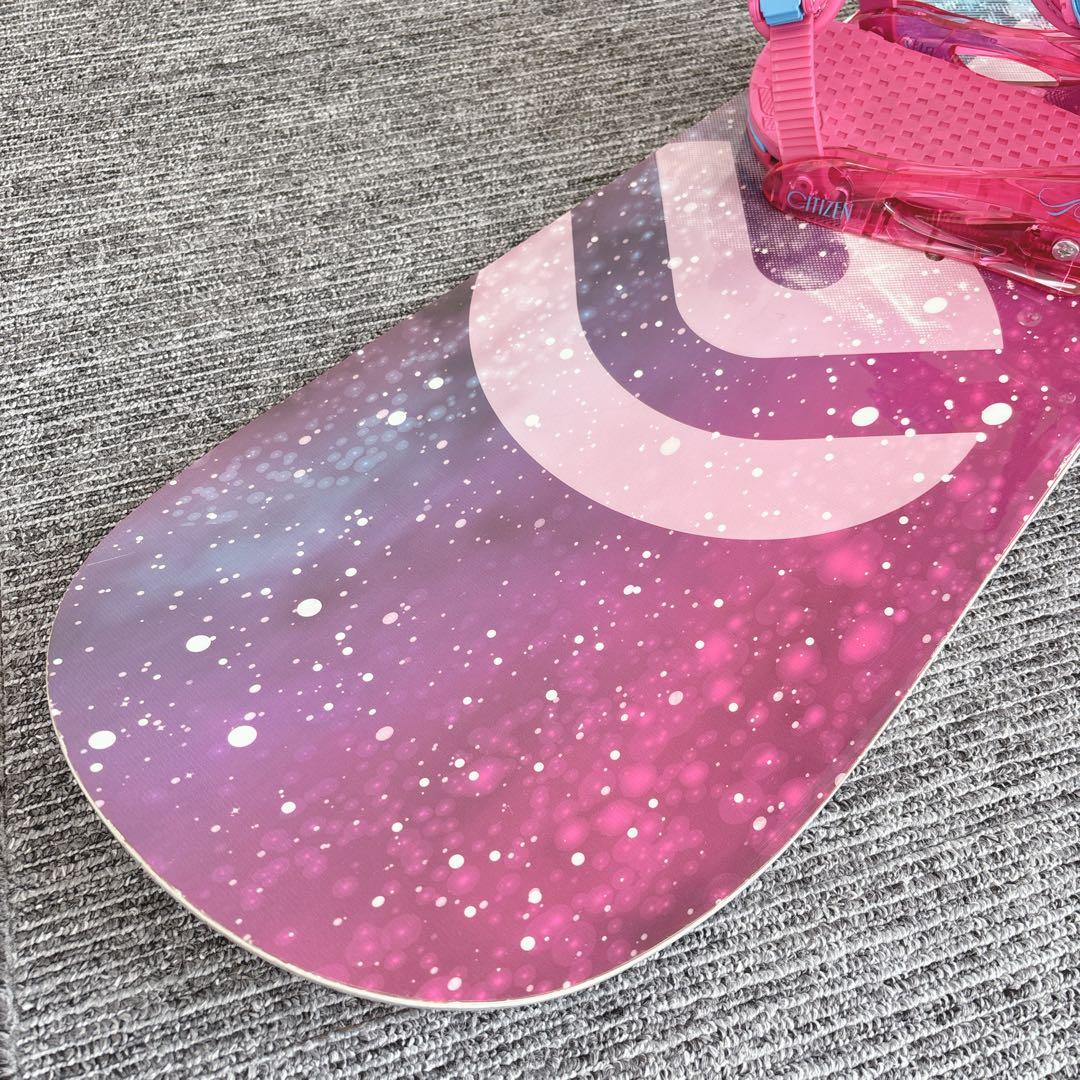 53美品❗️超豪華❗️FLUX/バートン レディース スノーボードセット★142cm