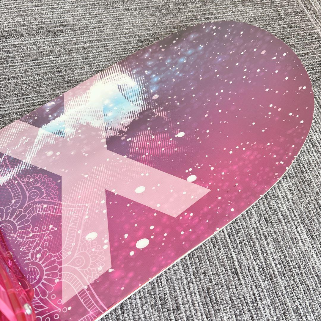 53美品❗️超豪華❗️FLUX/バートン レディース スノーボードセット★142cm