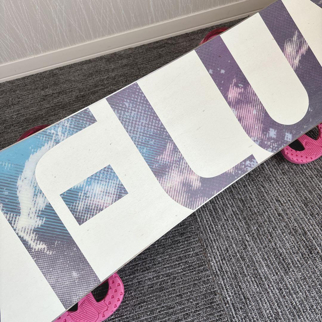53美品❗️超豪華❗️FLUX/バートン レディース スノーボードセット★142cm