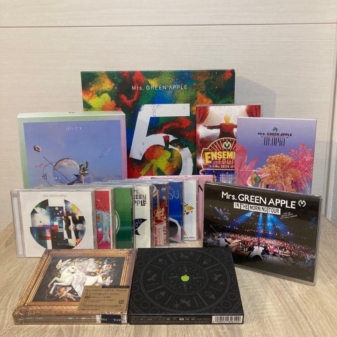 w*a様 Mrs.GREEN APPLEのCD、DVD 、ミセス15点まとめ売り