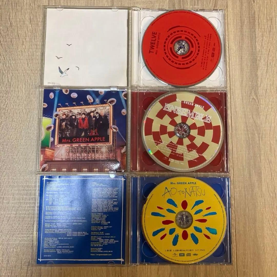 w*a様 Mrs.GREEN APPLEのCD、DVD 、ミセス15点まとめ売り