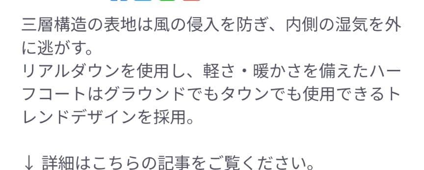 CILIFETY ダウンコート L ハーフ サッカー ベンチ メンズ ジュニア