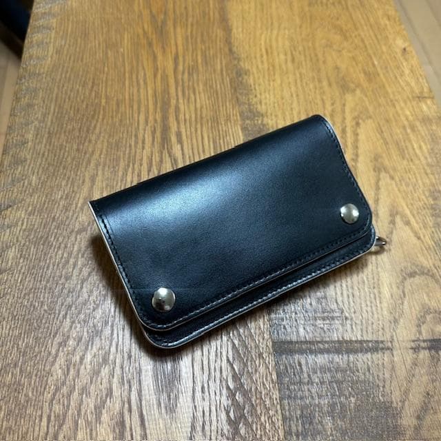 t　　　丘染め茶芯ブラック　シルバー　42タロン アポロコンチョ