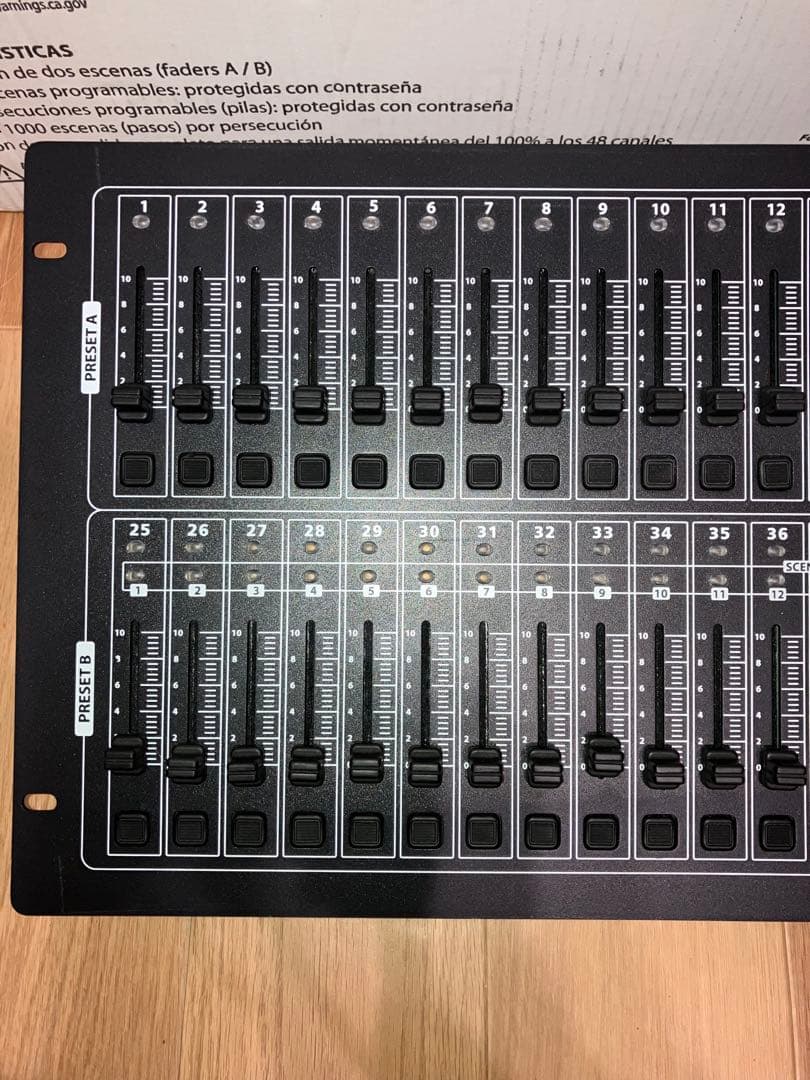 ADJ SCENE SETTER-48 DMXコントローラー　2025年購入