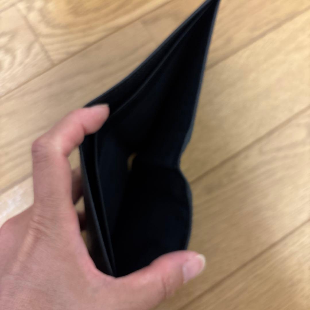 ★BULGARI ブラック 二つ折り財布