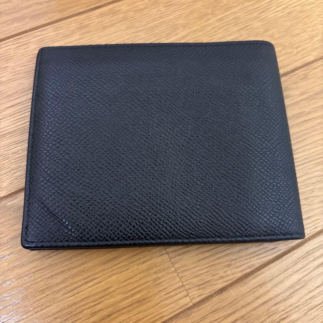 ★BULGARI ブラック 二つ折り財布