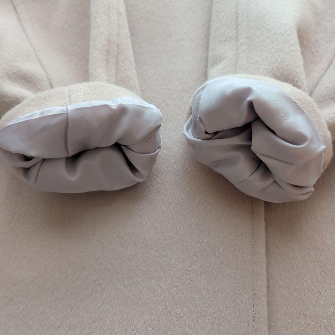 23AW ジャーナルスタンダード ウールアンゴラバルカラーミドルコート 38