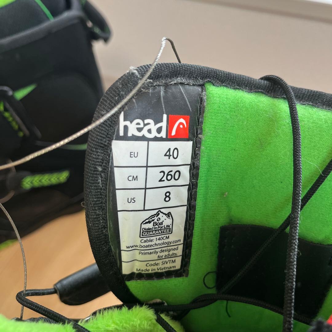 スノボ3点セット メンズ 153cm 26cm FLOW+HEAD