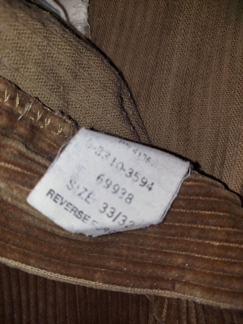 Ralph Lauren ポロチノ コーデュロイ usa製 33 太畝 初期タグ