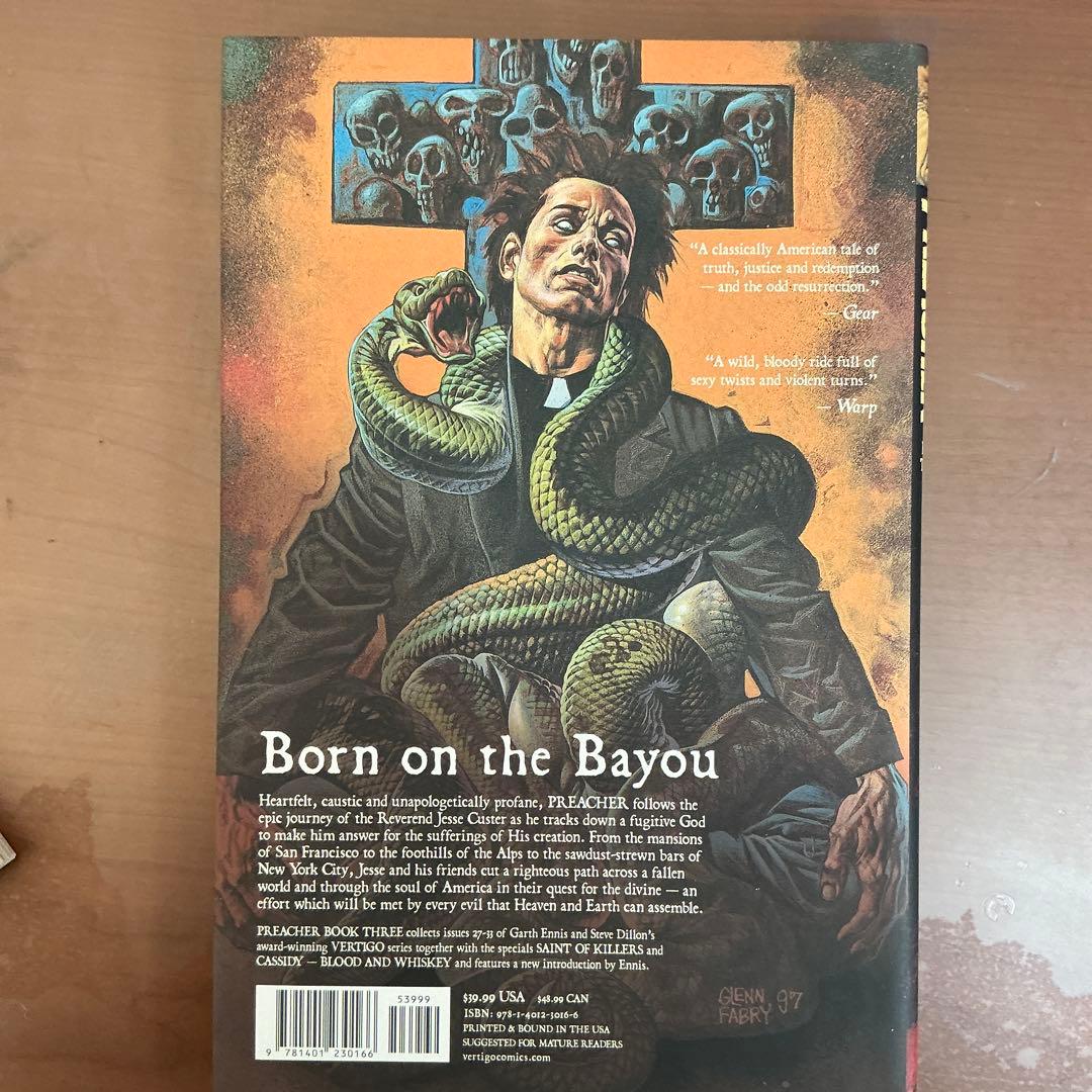 洋書 PREACHER 4 x Book Set GARTH ENNIS