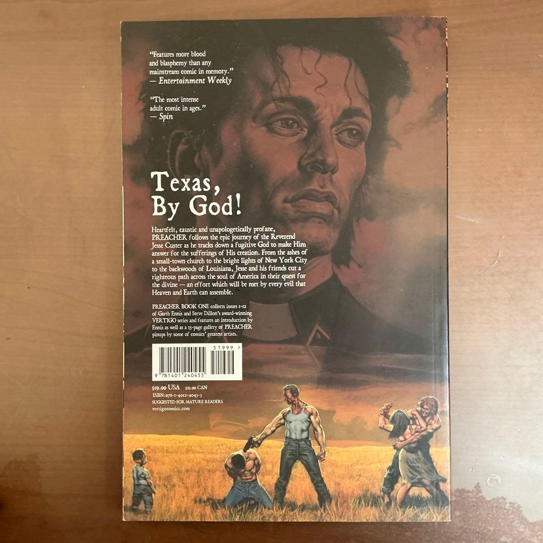 洋書 PREACHER 4 x Book Set GARTH ENNIS