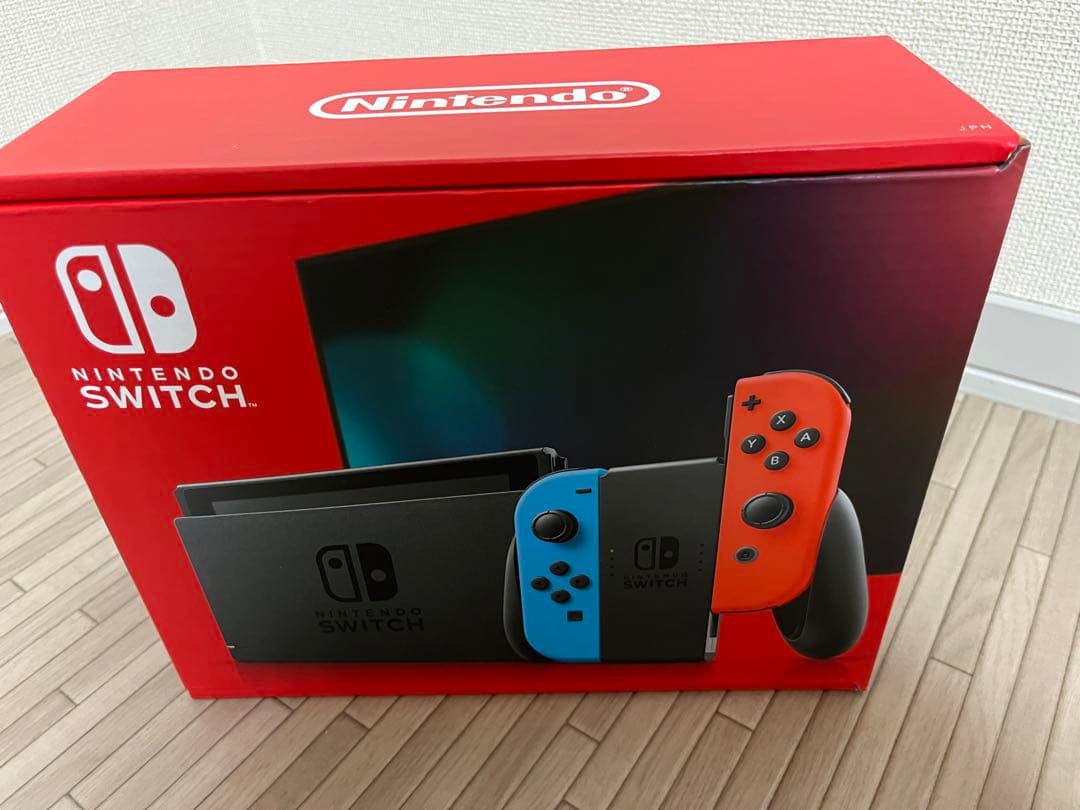 Nintendo Switch 本体Joy-Con 青/赤【 新品未開封】