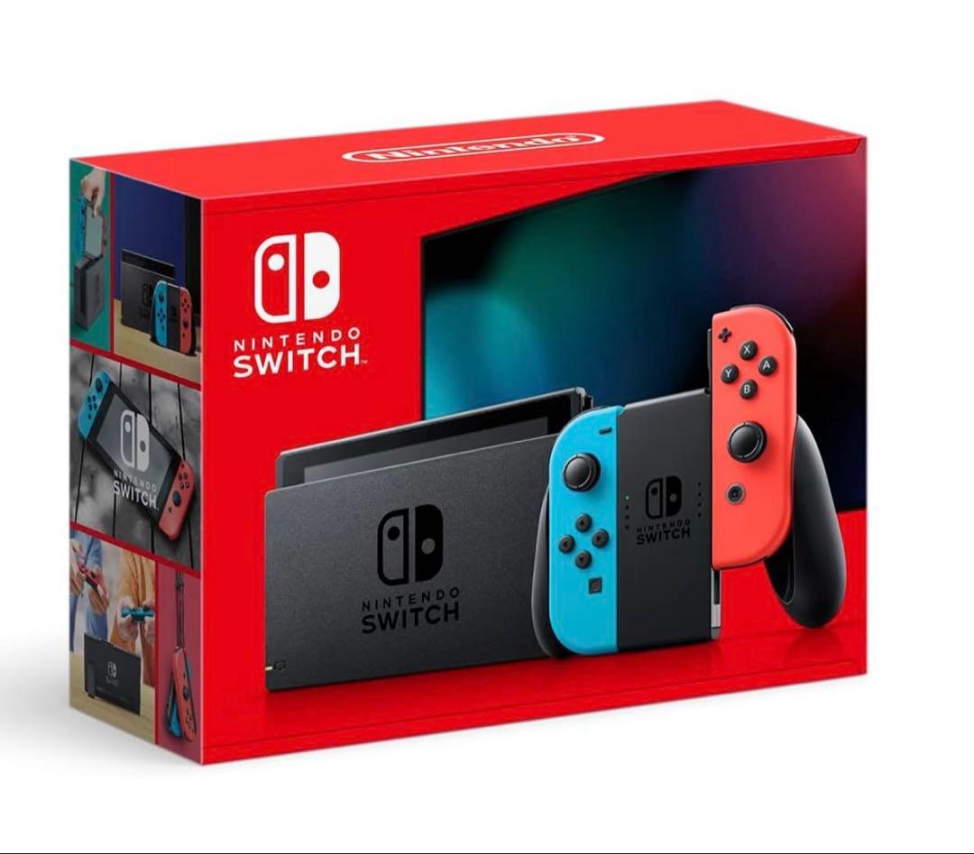 Nintendo Switch 本体Joy-Con 青/赤【 新品未開封】