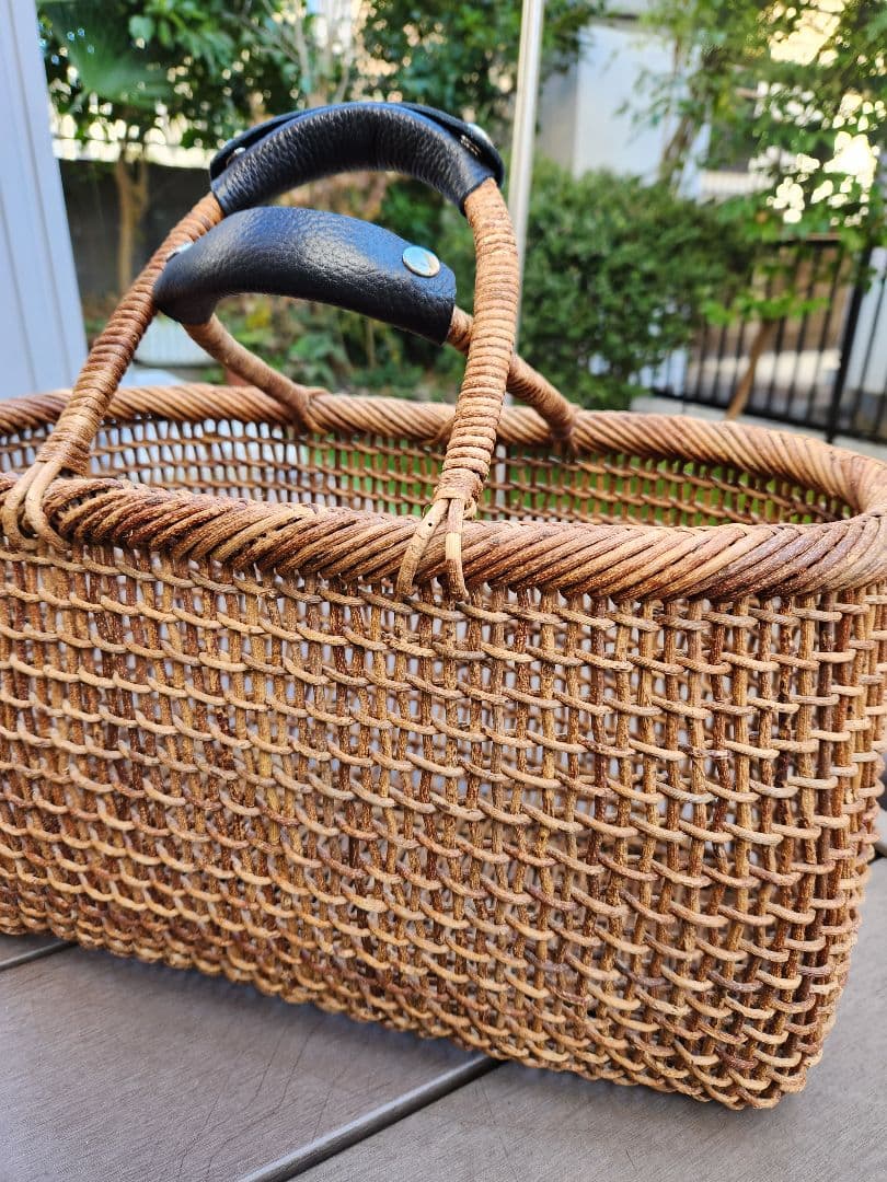 中川原信一先生 あけびかごバッグ 大