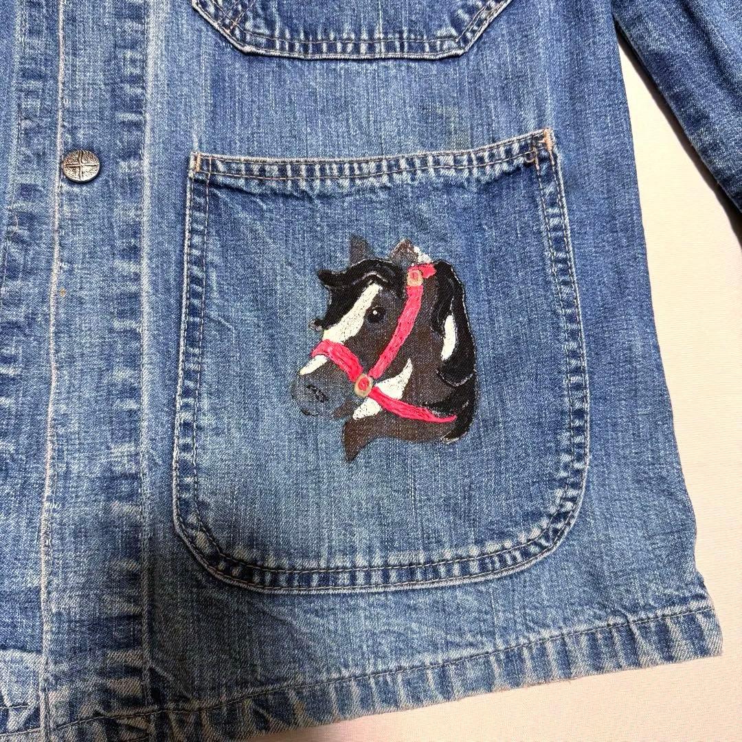 【マーレ】60s 稀少✨ デニムカバーオール ヴィンテージ 古着