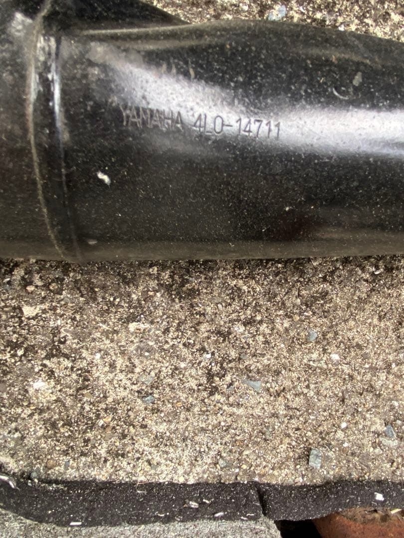 RZ250 純正マフラー　左右セット