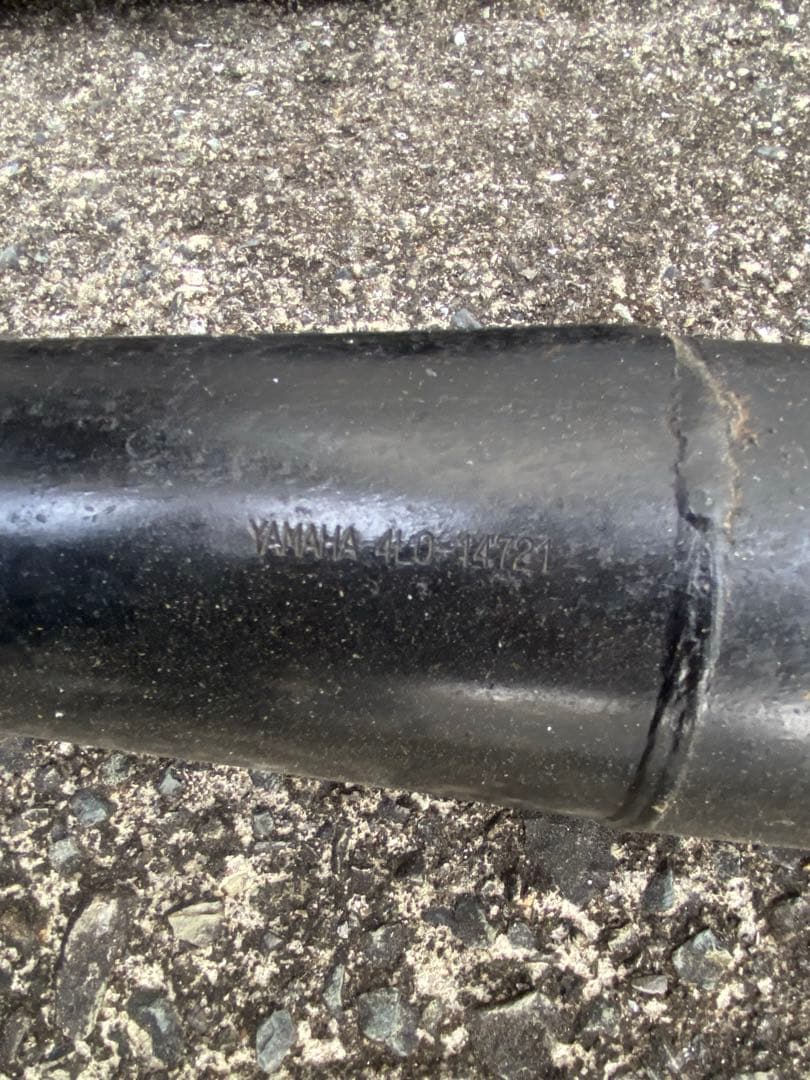 RZ250 純正マフラー　左右セット