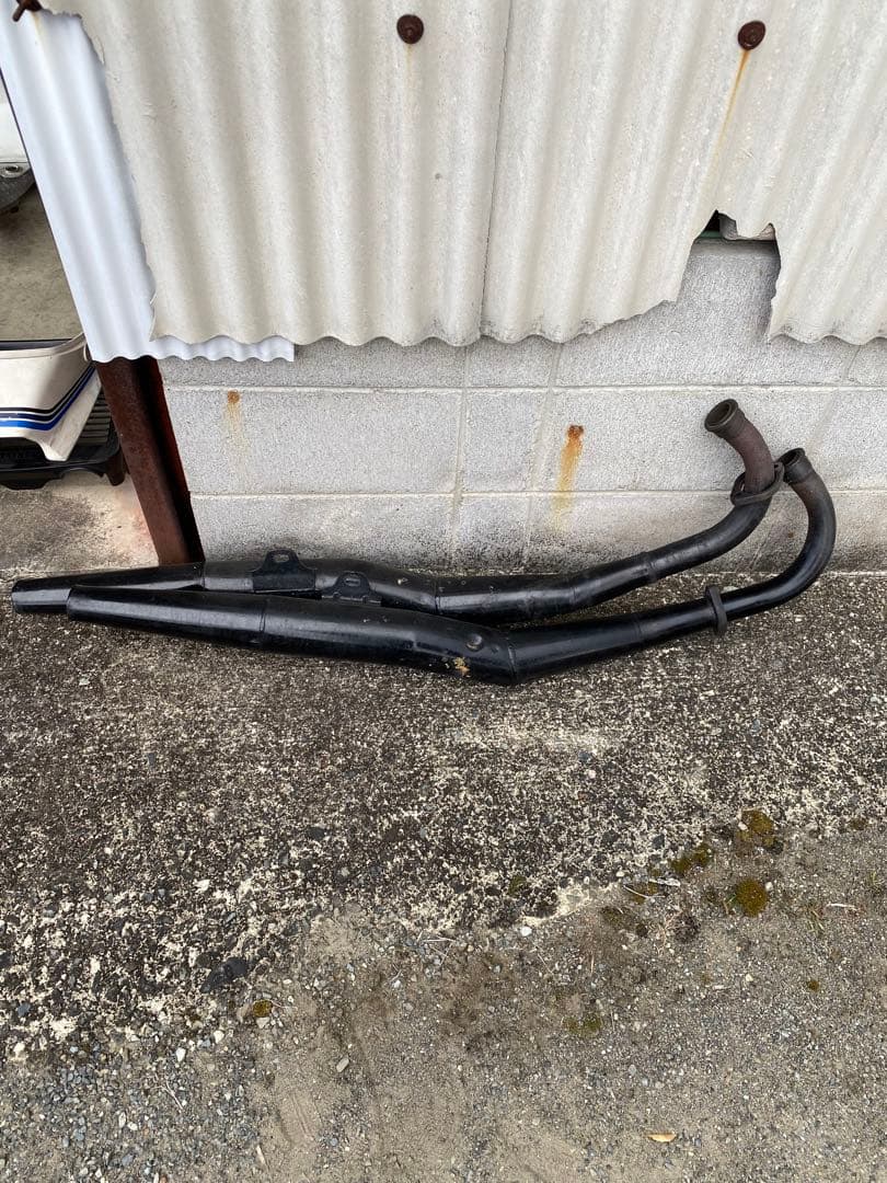 RZ250 純正マフラー　左右セット