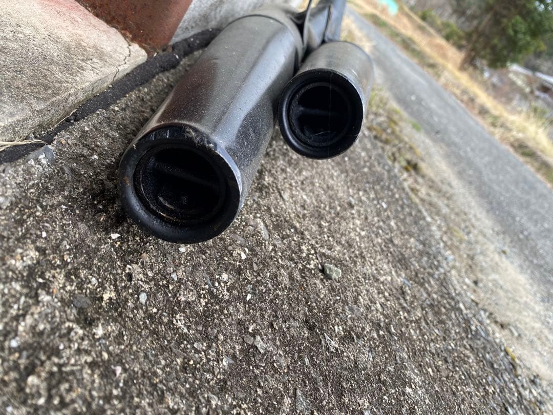 RZ250 純正マフラー　左右セット