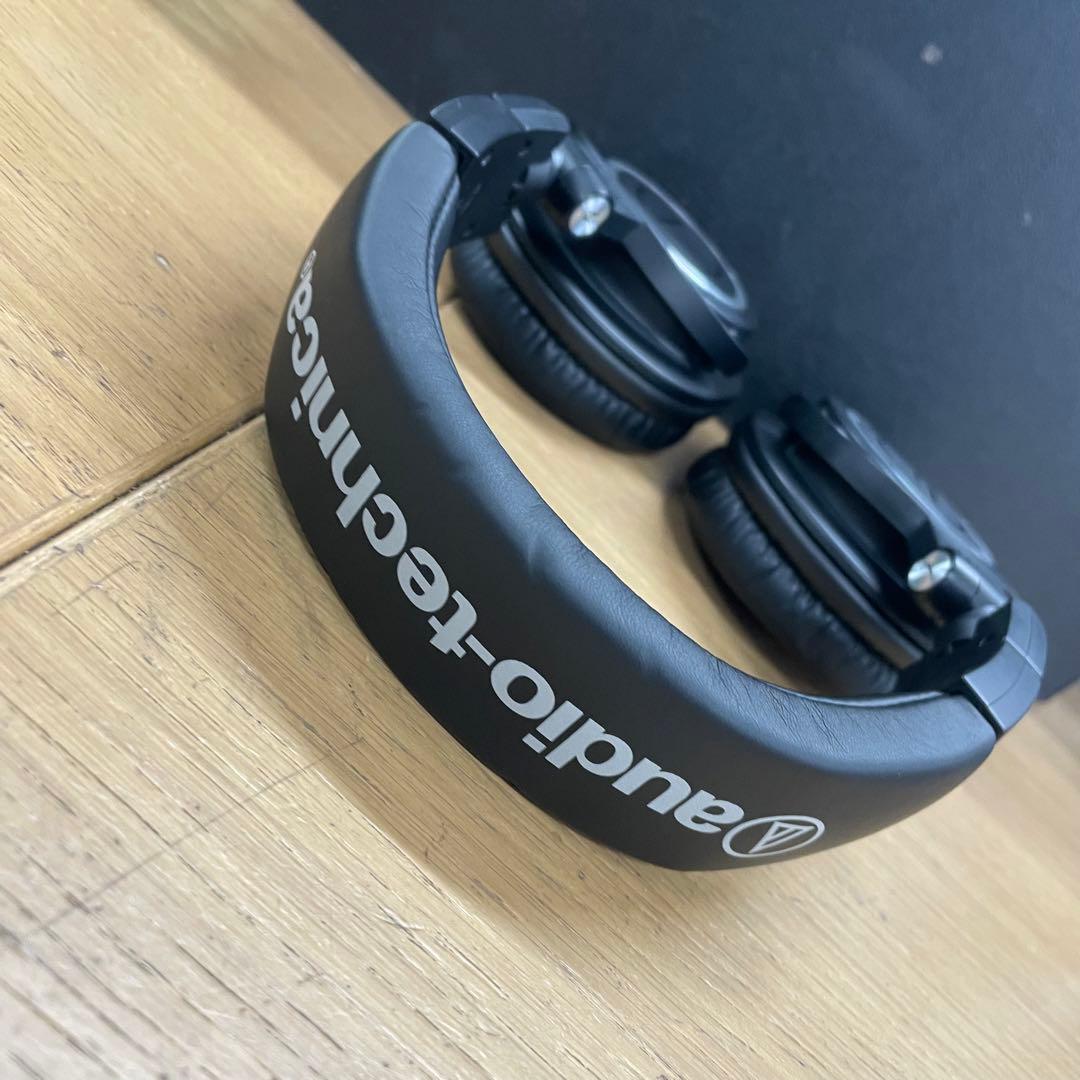 動作品 美品 audio technica ATH-M50x 有線ヘッドホン