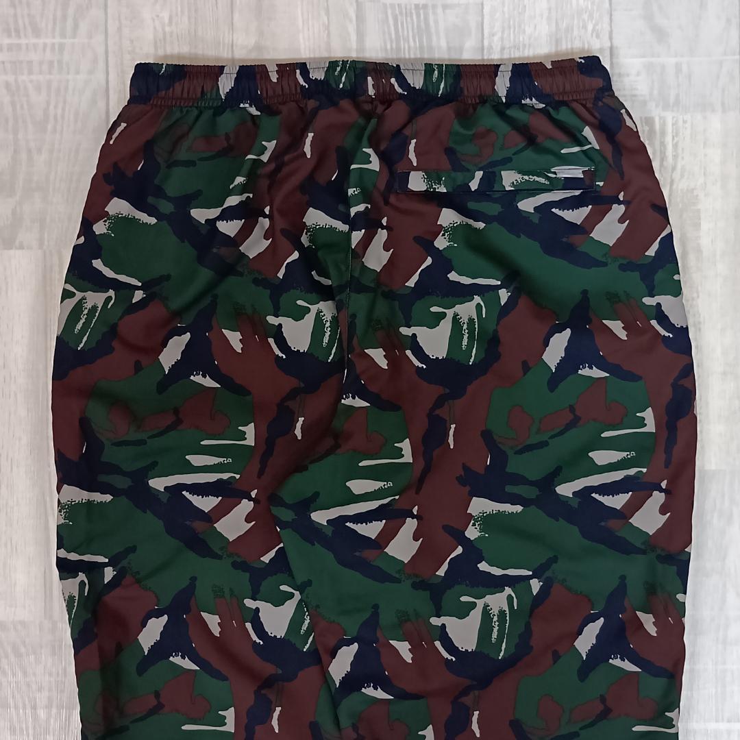 ボーラホリック/イージーパンツ/カモフラ柄/刺繡ロゴ/裾ZIP/SIZE L