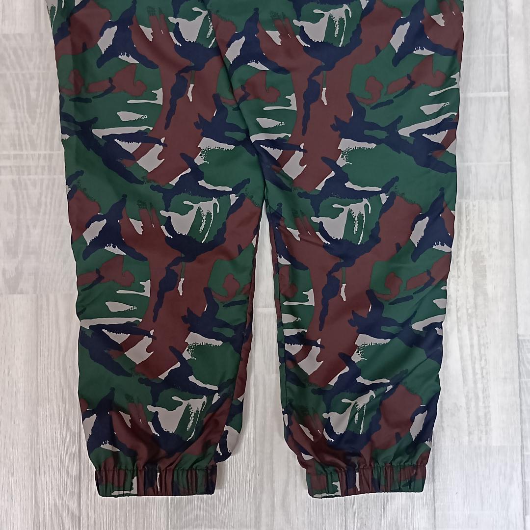 ボーラホリック/イージーパンツ/カモフラ柄/刺繡ロゴ/裾ZIP/SIZE L
