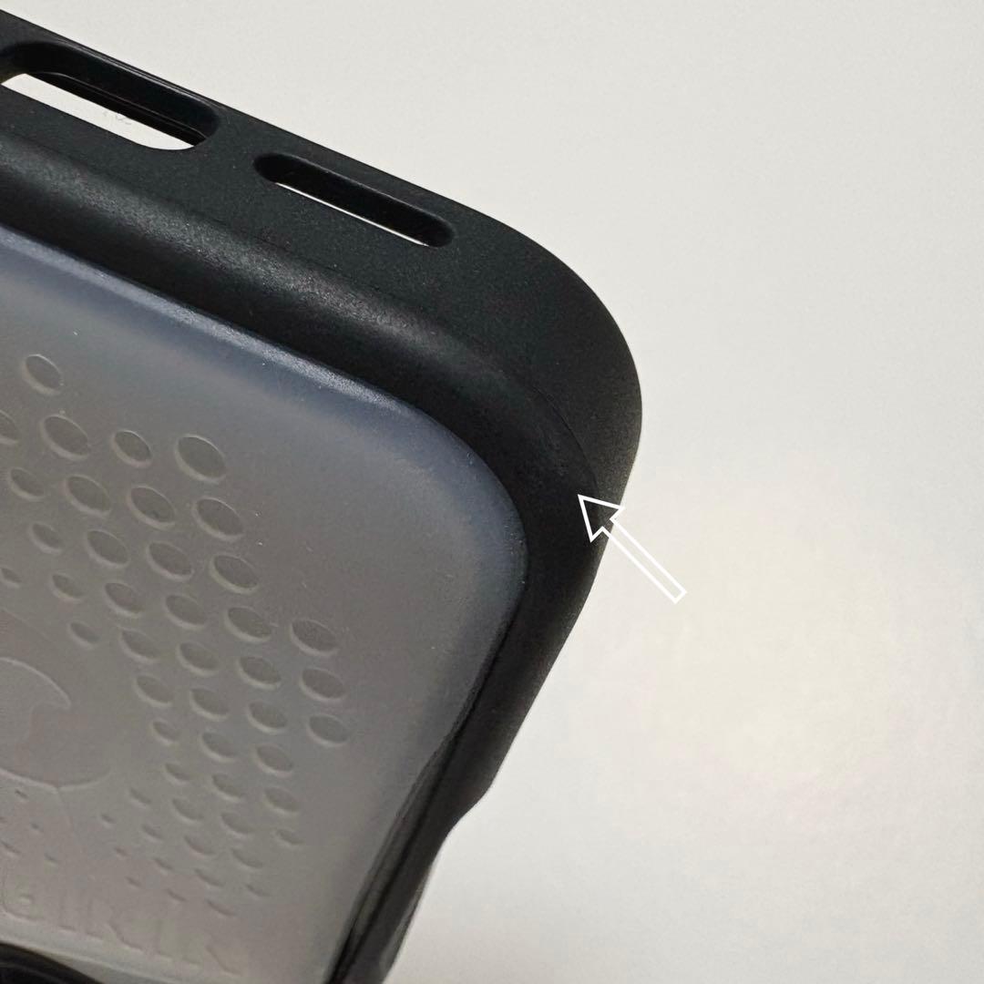 Ninja Labs iphone16 スマホケース ブラック/クリア