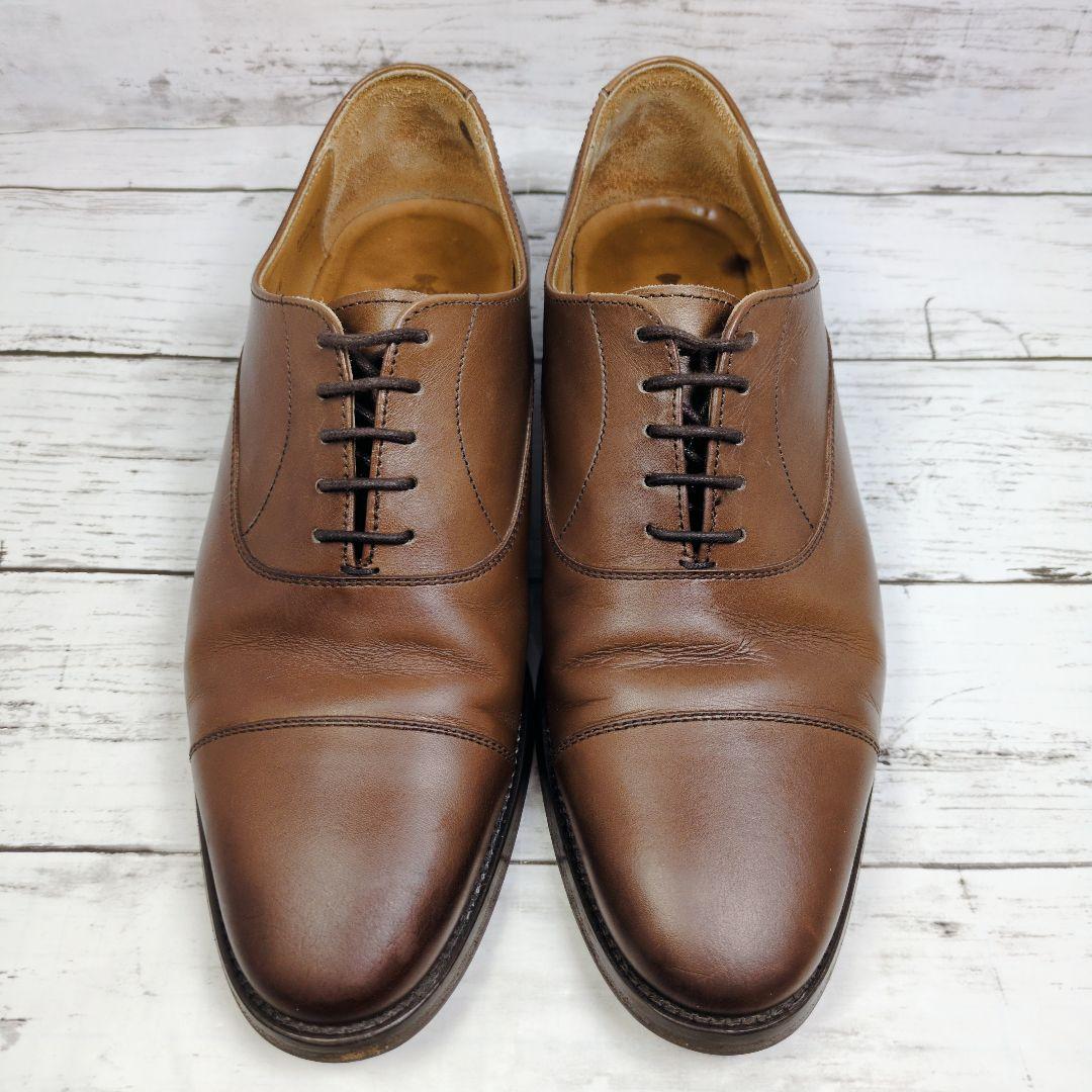 s*o様 良品【Berwick】バーウィック ブラウン ストレートチップ40 2